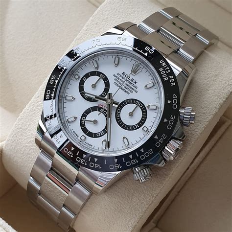 rolex daytona 116500ln white dial.